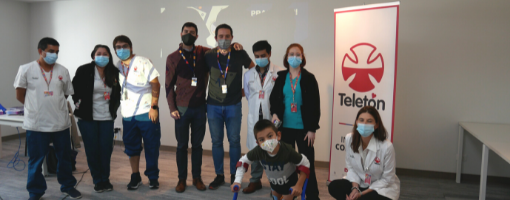 ¡Arriba del avión! TRAINFES capacitando a Institutos Teletón en Chile